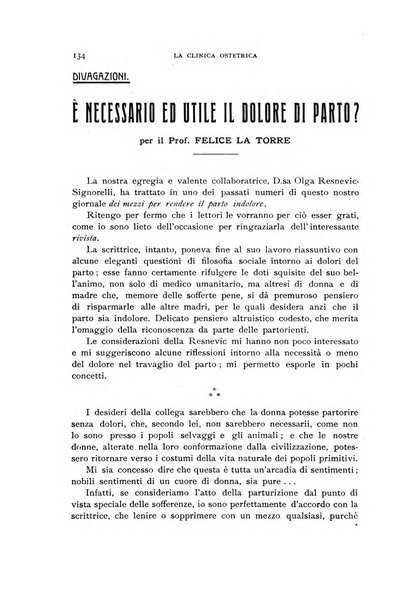 La clinica ostetrica rivista di ostetricia, ginecologia e pediatria. - A. 1, n. 1 (1899)-a. 40, n. 12 (dic. 1938)