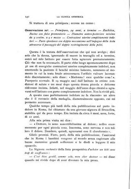 La clinica ostetrica rivista di ostetricia, ginecologia e pediatria. - A. 1, n. 1 (1899)-a. 40, n. 12 (dic. 1938)