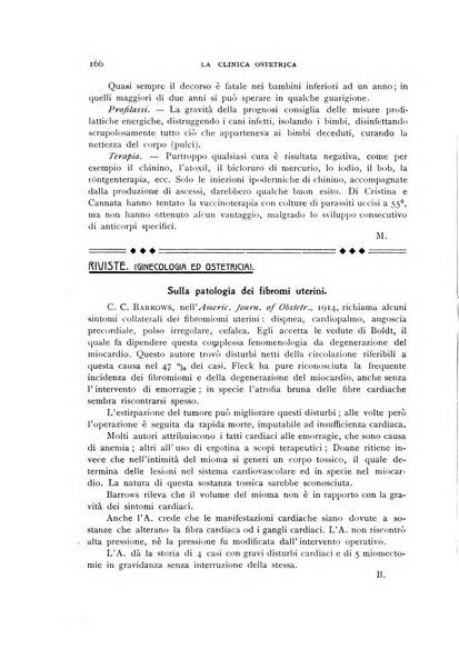 La clinica ostetrica rivista di ostetricia, ginecologia e pediatria. - A. 1, n. 1 (1899)-a. 40, n. 12 (dic. 1938)