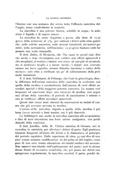 La clinica ostetrica rivista di ostetricia, ginecologia e pediatria. - A. 1, n. 1 (1899)-a. 40, n. 12 (dic. 1938)