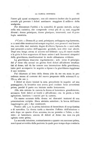 La clinica ostetrica rivista di ostetricia, ginecologia e pediatria. - A. 1, n. 1 (1899)-a. 40, n. 12 (dic. 1938)