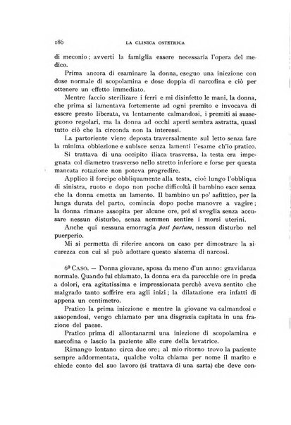 La clinica ostetrica rivista di ostetricia, ginecologia e pediatria. - A. 1, n. 1 (1899)-a. 40, n. 12 (dic. 1938)