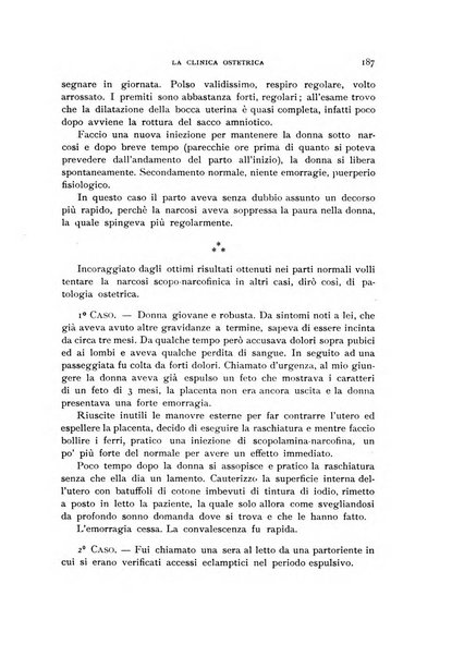 La clinica ostetrica rivista di ostetricia, ginecologia e pediatria. - A. 1, n. 1 (1899)-a. 40, n. 12 (dic. 1938)