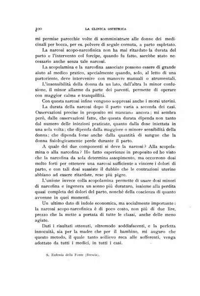 La clinica ostetrica rivista di ostetricia, ginecologia e pediatria. - A. 1, n. 1 (1899)-a. 40, n. 12 (dic. 1938)