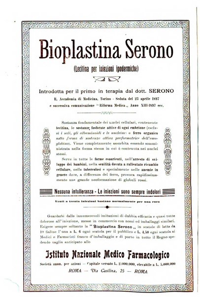 La clinica ostetrica rivista di ostetricia, ginecologia e pediatria. - A. 1, n. 1 (1899)-a. 40, n. 12 (dic. 1938)