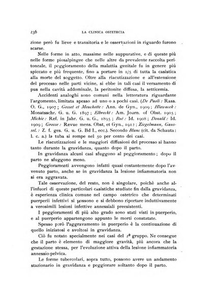 La clinica ostetrica rivista di ostetricia, ginecologia e pediatria. - A. 1, n. 1 (1899)-a. 40, n. 12 (dic. 1938)