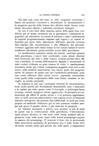 La clinica ostetrica rivista di ostetricia, ginecologia e pediatria. - A. 1, n. 1 (1899)-a. 40, n. 12 (dic. 1938)