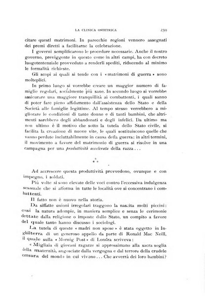 La clinica ostetrica rivista di ostetricia, ginecologia e pediatria. - A. 1, n. 1 (1899)-a. 40, n. 12 (dic. 1938)