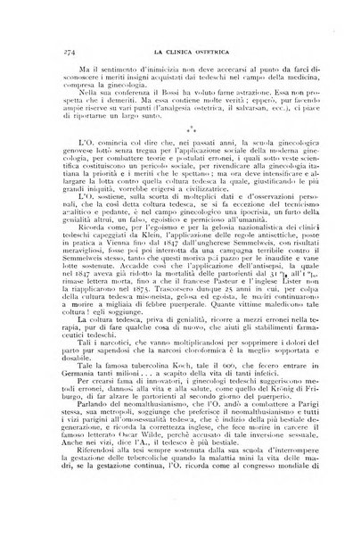 La clinica ostetrica rivista di ostetricia, ginecologia e pediatria. - A. 1, n. 1 (1899)-a. 40, n. 12 (dic. 1938)