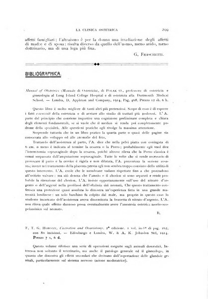 La clinica ostetrica rivista di ostetricia, ginecologia e pediatria. - A. 1, n. 1 (1899)-a. 40, n. 12 (dic. 1938)