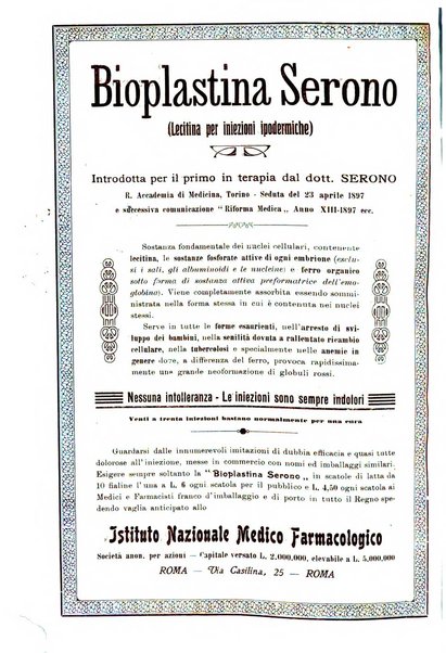 La clinica ostetrica rivista di ostetricia, ginecologia e pediatria. - A. 1, n. 1 (1899)-a. 40, n. 12 (dic. 1938)