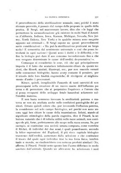 La clinica ostetrica rivista di ostetricia, ginecologia e pediatria. - A. 1, n. 1 (1899)-a. 40, n. 12 (dic. 1938)