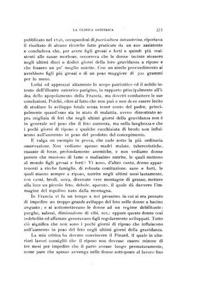 La clinica ostetrica rivista di ostetricia, ginecologia e pediatria. - A. 1, n. 1 (1899)-a. 40, n. 12 (dic. 1938)