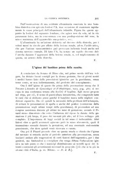 La clinica ostetrica rivista di ostetricia, ginecologia e pediatria. - A. 1, n. 1 (1899)-a. 40, n. 12 (dic. 1938)