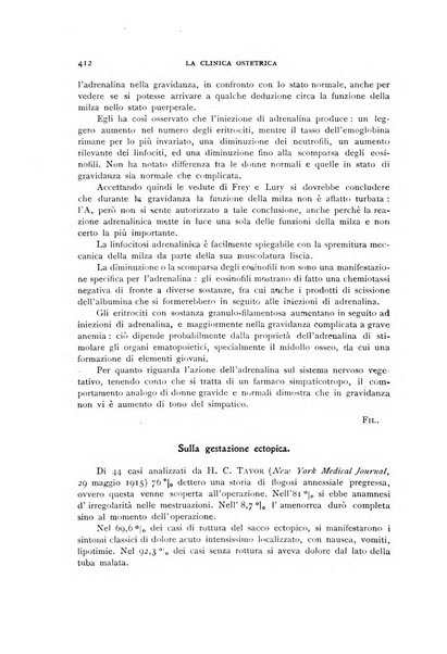 La clinica ostetrica rivista di ostetricia, ginecologia e pediatria. - A. 1, n. 1 (1899)-a. 40, n. 12 (dic. 1938)