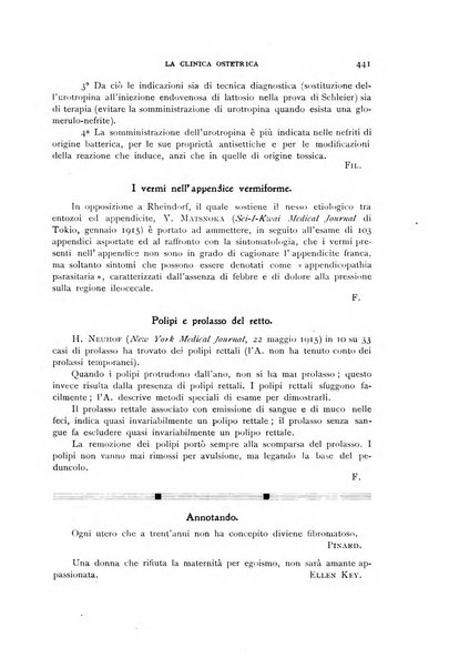 La clinica ostetrica rivista di ostetricia, ginecologia e pediatria. - A. 1, n. 1 (1899)-a. 40, n. 12 (dic. 1938)