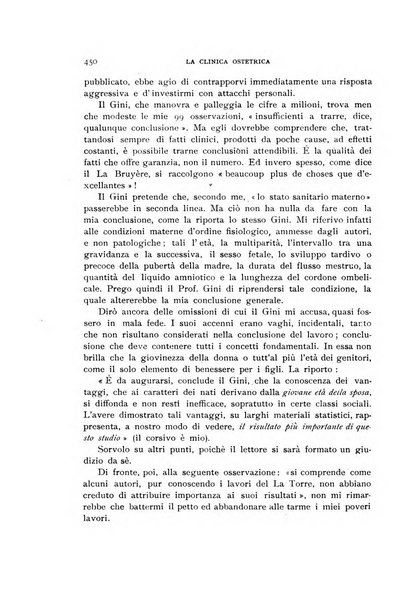 La clinica ostetrica rivista di ostetricia, ginecologia e pediatria. - A. 1, n. 1 (1899)-a. 40, n. 12 (dic. 1938)