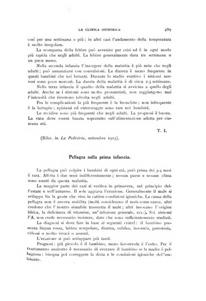 La clinica ostetrica rivista di ostetricia, ginecologia e pediatria. - A. 1, n. 1 (1899)-a. 40, n. 12 (dic. 1938)