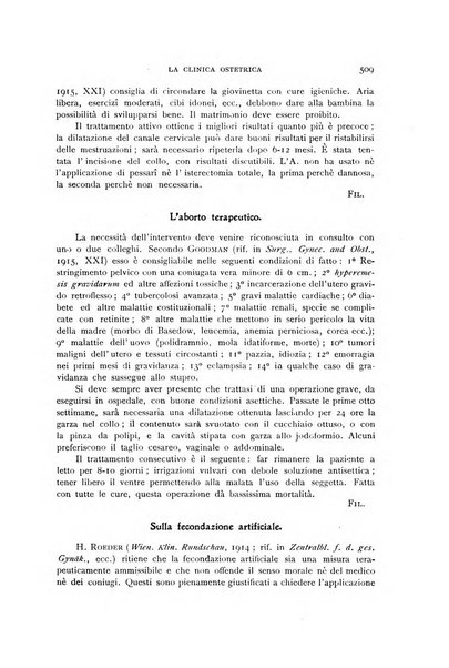 La clinica ostetrica rivista di ostetricia, ginecologia e pediatria. - A. 1, n. 1 (1899)-a. 40, n. 12 (dic. 1938)