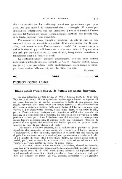 La clinica ostetrica rivista di ostetricia, ginecologia e pediatria. - A. 1, n. 1 (1899)-a. 40, n. 12 (dic. 1938)