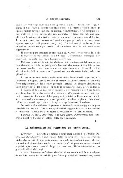 La clinica ostetrica rivista di ostetricia, ginecologia e pediatria. - A. 1, n. 1 (1899)-a. 40, n. 12 (dic. 1938)