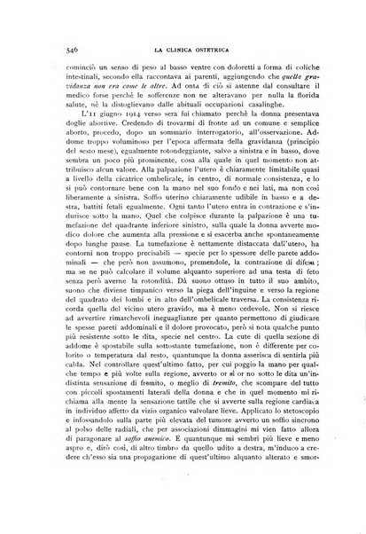 La clinica ostetrica rivista di ostetricia, ginecologia e pediatria. - A. 1, n. 1 (1899)-a. 40, n. 12 (dic. 1938)