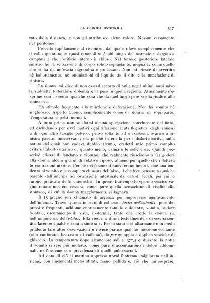 La clinica ostetrica rivista di ostetricia, ginecologia e pediatria. - A. 1, n. 1 (1899)-a. 40, n. 12 (dic. 1938)