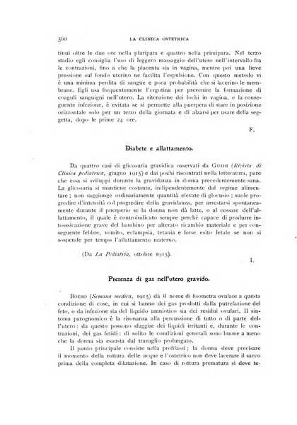 La clinica ostetrica rivista di ostetricia, ginecologia e pediatria. - A. 1, n. 1 (1899)-a. 40, n. 12 (dic. 1938)