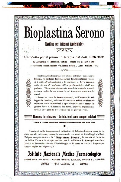 La clinica ostetrica rivista di ostetricia, ginecologia e pediatria. - A. 1, n. 1 (1899)-a. 40, n. 12 (dic. 1938)