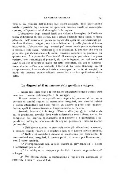 La clinica ostetrica rivista di ostetricia, ginecologia e pediatria. - A. 1, n. 1 (1899)-a. 40, n. 12 (dic. 1938)