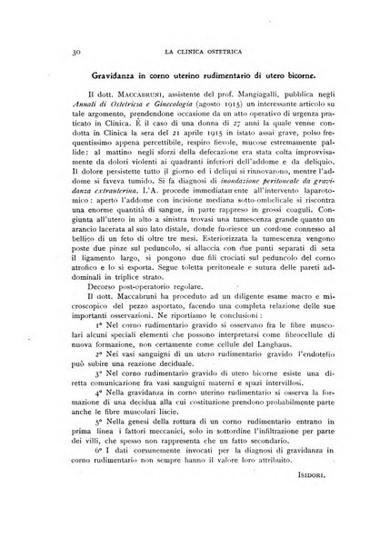 La clinica ostetrica rivista di ostetricia, ginecologia e pediatria. - A. 1, n. 1 (1899)-a. 40, n. 12 (dic. 1938)