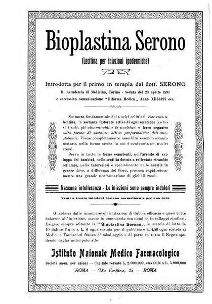 La clinica ostetrica rivista di ostetricia, ginecologia e pediatria. - A. 1, n. 1 (1899)-a. 40, n. 12 (dic. 1938)