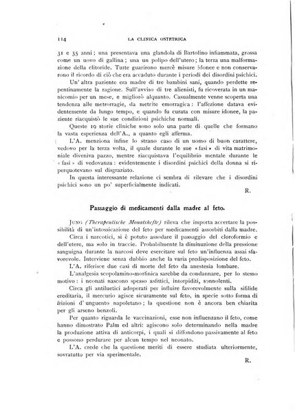 La clinica ostetrica rivista di ostetricia, ginecologia e pediatria. - A. 1, n. 1 (1899)-a. 40, n. 12 (dic. 1938)