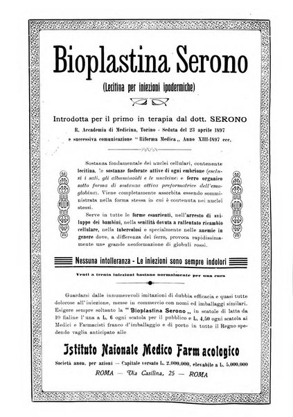 La clinica ostetrica rivista di ostetricia, ginecologia e pediatria. - A. 1, n. 1 (1899)-a. 40, n. 12 (dic. 1938)