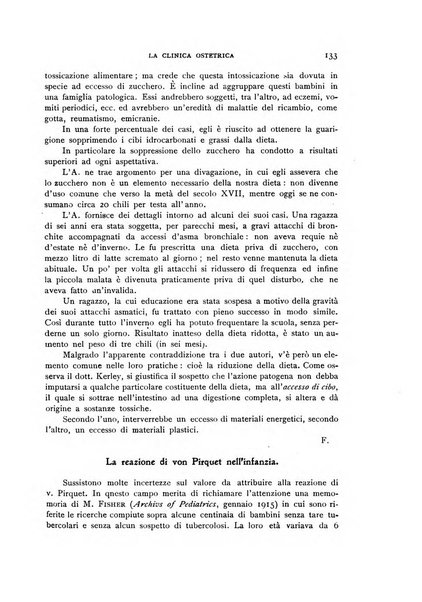 La clinica ostetrica rivista di ostetricia, ginecologia e pediatria. - A. 1, n. 1 (1899)-a. 40, n. 12 (dic. 1938)