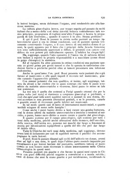 La clinica ostetrica rivista di ostetricia, ginecologia e pediatria. - A. 1, n. 1 (1899)-a. 40, n. 12 (dic. 1938)