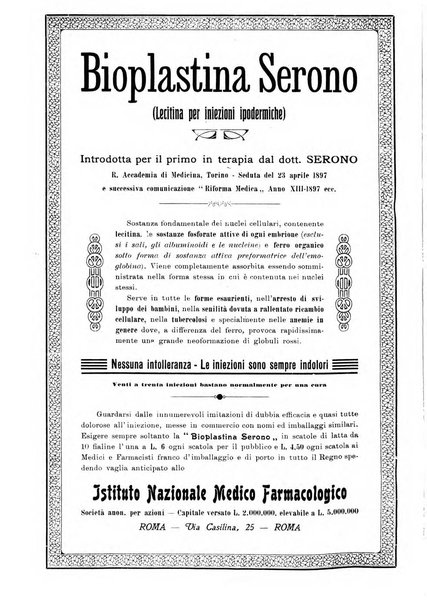 La clinica ostetrica rivista di ostetricia, ginecologia e pediatria. - A. 1, n. 1 (1899)-a. 40, n. 12 (dic. 1938)