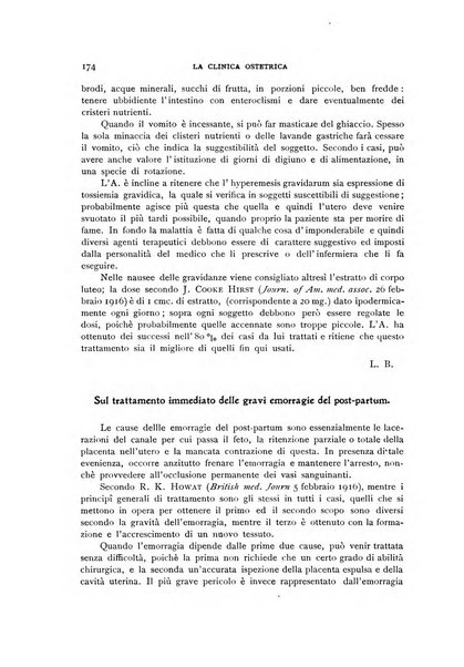 La clinica ostetrica rivista di ostetricia, ginecologia e pediatria. - A. 1, n. 1 (1899)-a. 40, n. 12 (dic. 1938)