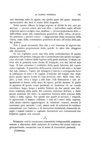 La clinica ostetrica rivista di ostetricia, ginecologia e pediatria. - A. 1, n. 1 (1899)-a. 40, n. 12 (dic. 1938)