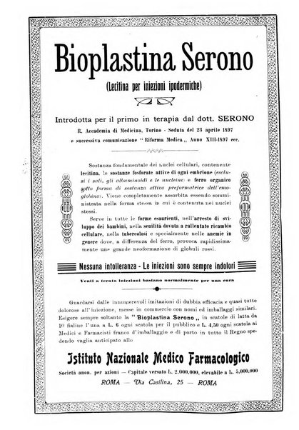 La clinica ostetrica rivista di ostetricia, ginecologia e pediatria. - A. 1, n. 1 (1899)-a. 40, n. 12 (dic. 1938)