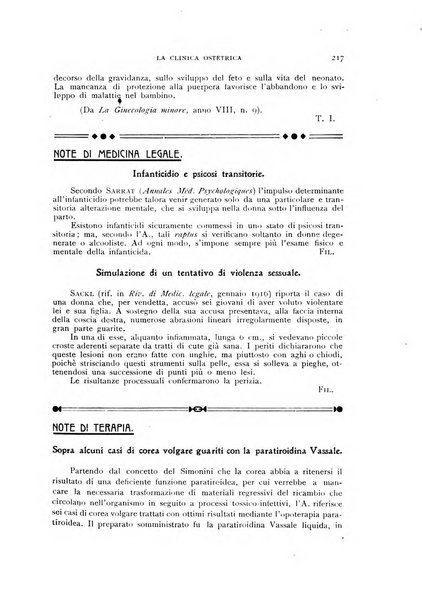 La clinica ostetrica rivista di ostetricia, ginecologia e pediatria. - A. 1, n. 1 (1899)-a. 40, n. 12 (dic. 1938)