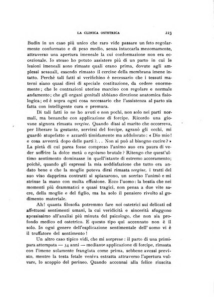 La clinica ostetrica rivista di ostetricia, ginecologia e pediatria. - A. 1, n. 1 (1899)-a. 40, n. 12 (dic. 1938)