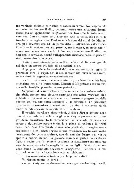 La clinica ostetrica rivista di ostetricia, ginecologia e pediatria. - A. 1, n. 1 (1899)-a. 40, n. 12 (dic. 1938)