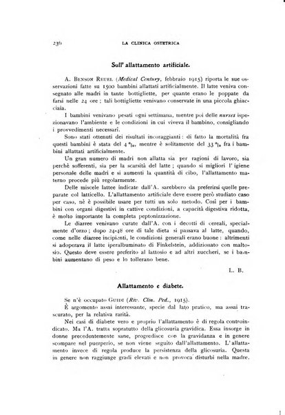 La clinica ostetrica rivista di ostetricia, ginecologia e pediatria. - A. 1, n. 1 (1899)-a. 40, n. 12 (dic. 1938)