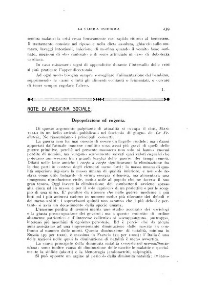 La clinica ostetrica rivista di ostetricia, ginecologia e pediatria. - A. 1, n. 1 (1899)-a. 40, n. 12 (dic. 1938)