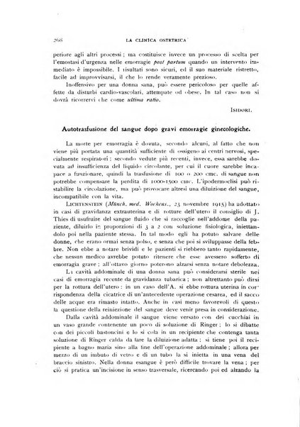 La clinica ostetrica rivista di ostetricia, ginecologia e pediatria. - A. 1, n. 1 (1899)-a. 40, n. 12 (dic. 1938)