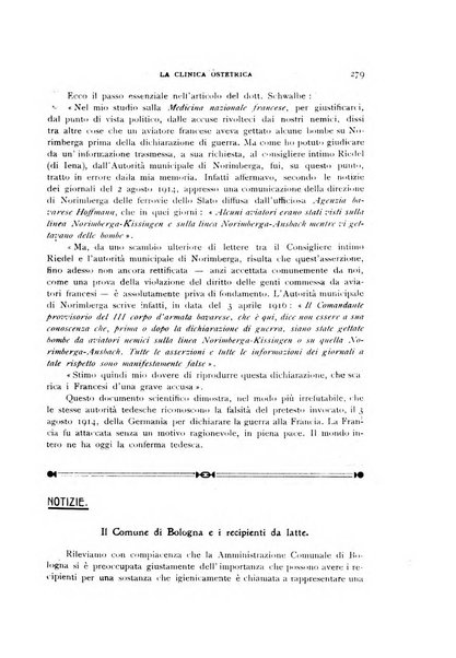 La clinica ostetrica rivista di ostetricia, ginecologia e pediatria. - A. 1, n. 1 (1899)-a. 40, n. 12 (dic. 1938)