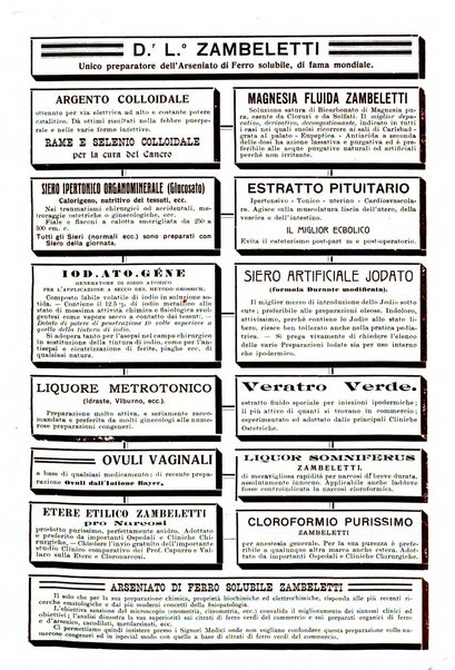 La clinica ostetrica rivista di ostetricia, ginecologia e pediatria. - A. 1, n. 1 (1899)-a. 40, n. 12 (dic. 1938)