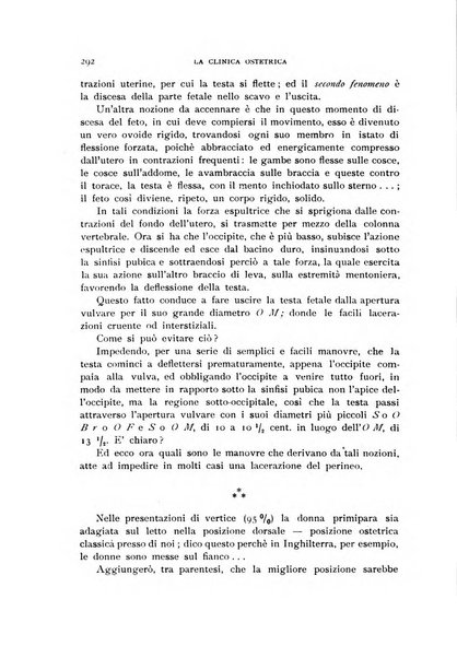 La clinica ostetrica rivista di ostetricia, ginecologia e pediatria. - A. 1, n. 1 (1899)-a. 40, n. 12 (dic. 1938)