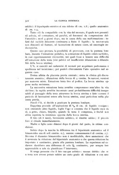 La clinica ostetrica rivista di ostetricia, ginecologia e pediatria. - A. 1, n. 1 (1899)-a. 40, n. 12 (dic. 1938)